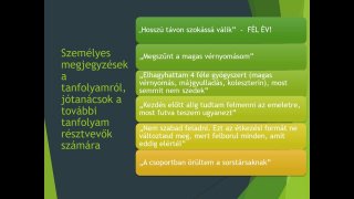 7. rész - Gyógyulási tapasztalatok